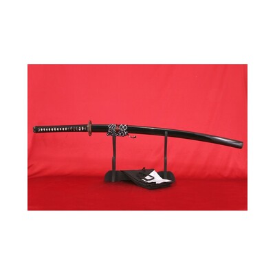 DELLINGER KATANA KOHAKU AISI 1095 HAMON K-702 - KNIFESTOCK