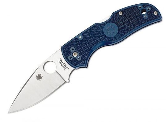 Spyderco C41PDBL5 Native 5 Lightweight Dark Blue - KNIFESTOCK