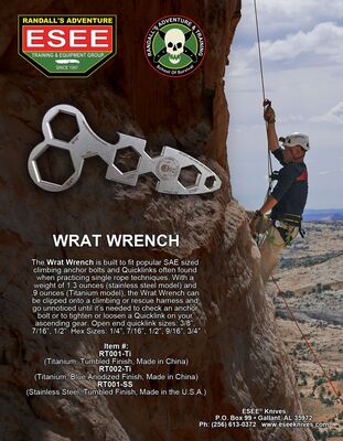 ESEE Wrat Wrench RT001-SS - KNIFESTOCK