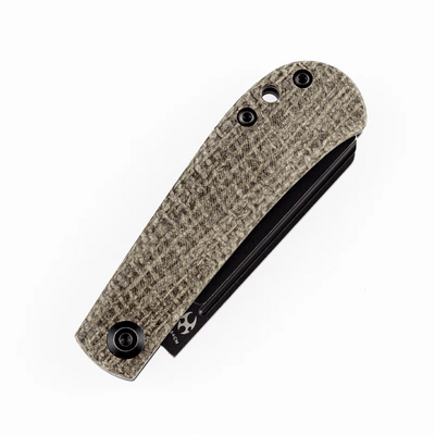 KANSEPT Bevy 154CM, Brown Micarta T2026F3 - KNIFESTOCK