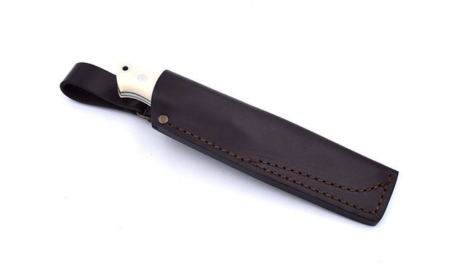 Brisa Trapper 115 - Elfenbein Micarta Elmax Scandi 079-66499-1563 - KNIFESTOCK