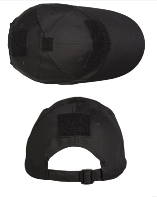 Mil-Tec TAKTYCZNA CZAPKA BASEBALL czarna 12319002 - KNIFESTOCK