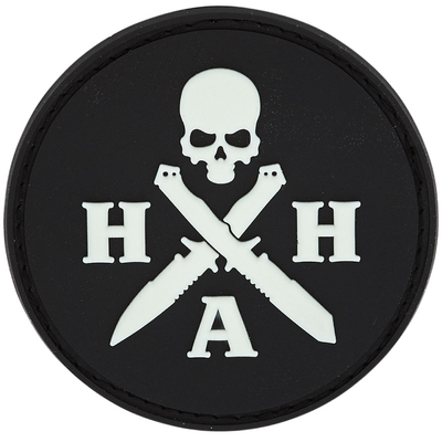 Hardcore Hardware HHA PVC Patch - 2018 HHA GITD Patch 2018 GITD Patch - KNIFESTOCK