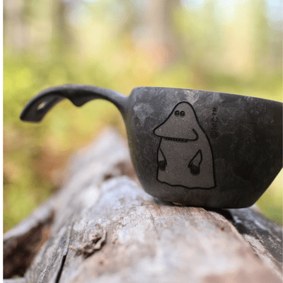 KUPILKA MOOMIN 12 Cana Junior The Groke negru (120ml) - KNIFESTOCK