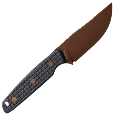 Vosteed Mink(3.33&#039;&#039;) 14C28N Copper Dune Black Micarta D0106 - KNIFESTOCK