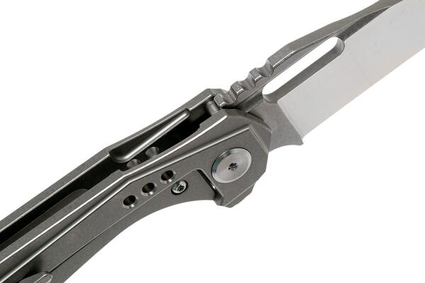 Bestech MALWARE S35VN, Stonewash+Satin, Titanium, Grey BT1902A - KNIFESTOCK