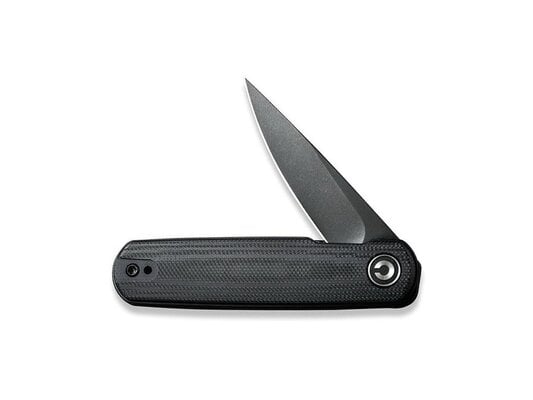 CIVIVI Lumi Zwart Stonewashed/Zwart G10 C20024-4 - KNIFESTOCK