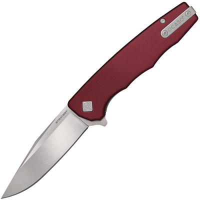 Ocaso Strategy Red Aluminum + Satin 29RDS - KNIFESTOCK