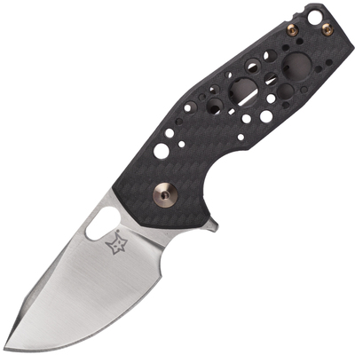 Couteaux FOX FOX/VOX SURU PLIANT. MAN. FIBRE DE CARBONE/CADRE EN TITANE SABLÉ - LAME M390 FX-526 TCB - KNIFESTOCK
