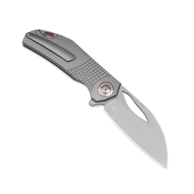 Kizer Liner Lock Hawk Carlos Elstner S45VN Titanium Ki4683A2 - KNIFESTOCK