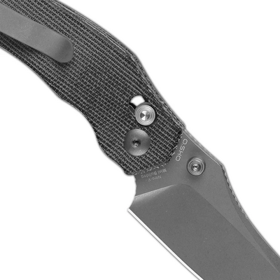 Kizer Mini Bulldog Nitro-V Micarta V3672SA2 - KNIFESTOCK