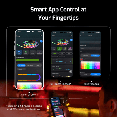 Olight Ostrip LED Smart Strip Light with App Control - KNIFESTOCK