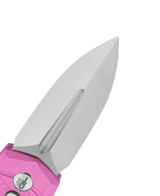 Bestech QUQU 14C28N Satin G10 Pink Button Lock BG57A-2 - KNIFESTOCK