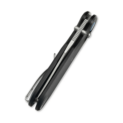 GEO Knife Ethereal Cutter SW M390 Blade Black G10 - KNIFESTOCK