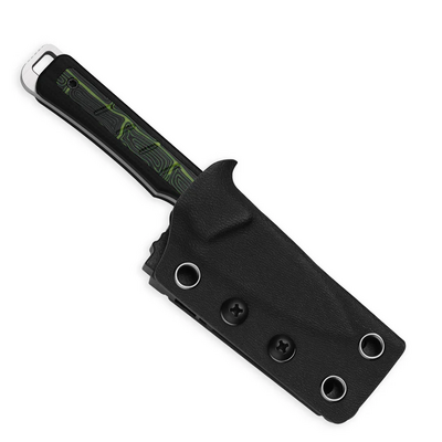 Kizer Whiskey Jack AEB-L, Satin,G10 &amp; Damascus G10 1108A3 - KNIFESTOCK