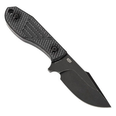 Tenable Knives Tiny Dancer Blackwash D2,Black Micarta G014A4 - KNIFESTOCK