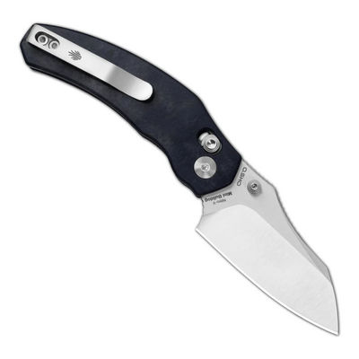 Kizer Mini Bulldog Nitro-V Richlite(Blue Canyon) V3672SA3 - KNIFESTOCK