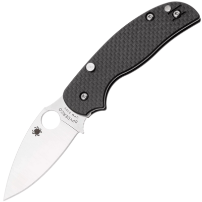 Spyderco Sage 6 Button Compression Lock C123CFBCLP - KNIFESTOCK