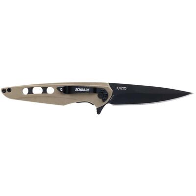 SCHRADE Kinetic Folder-Tan 1159316 - KNIFESTOCK