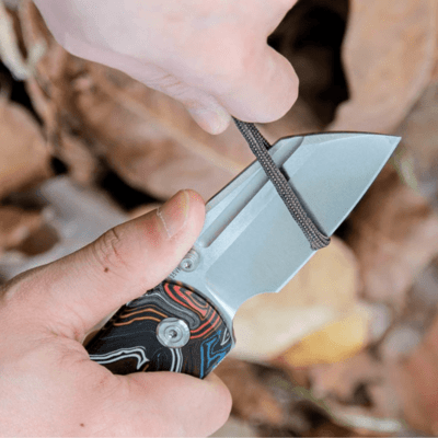 Vosteed Hedgehog S35VN Satin &amp; Brushed Magpie+GT-Mascus A1307 - KNIFESTOCK
