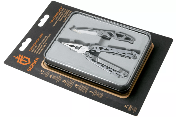 Gerber Suspension NXT &amp; Mini Paraframe w-Gift Tin 31-003869 - KNIFESTOCK