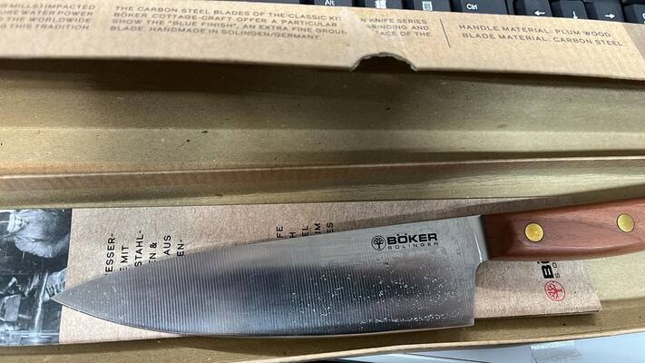 BOKER Cottage-Craft šéfkuchársky nôž 16,5cm (130496) drevo - KNIFESTOCK