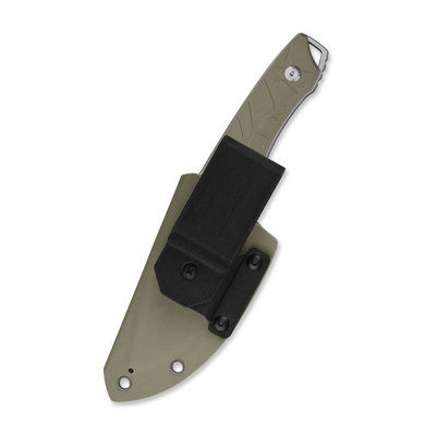 QSP Knife Tiny TOT 10Cr15MoV, stonewash,  sand G10 QS169-C1 - KNIFESTOCK