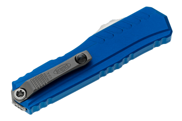 Microtech Cypher® II D/E Blue Stonewash Standard 1242-10BL - KNIFESTOCK
