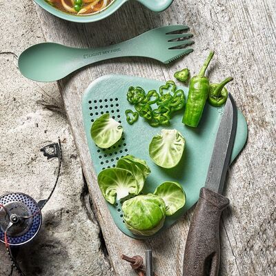 Light My Fire CuttingBoard 2in1 sagegreen 6404313110 - KNIFESTOCK