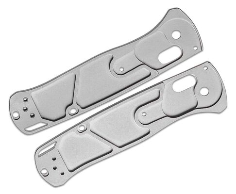 FLYTANIUM Plaquettes Crossfade Bugout Titane - KNIFESTOCK