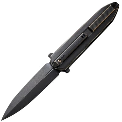 We Knife Diatomic Bronze / Black Titanium Handle &amp; Endcap WE22032-1 - KNIFESTOCK