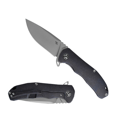 CH KNIVES mes CH3504 Zwart - KNIFESTOCK