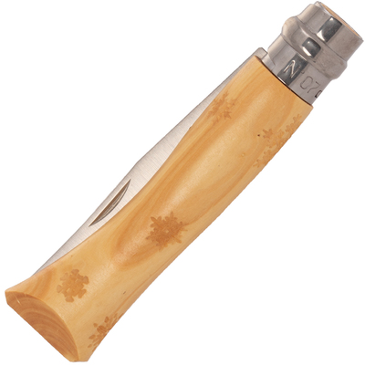 Opinel VRI N°07 Inox Nature Motyw Śnieżynki 254239 - KNIFESTOCK