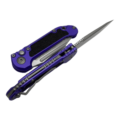 Microtech LUDT GEN III T/E STONEWASH STANDARD PURPLE 1136-10PU - KNIFESTOCK