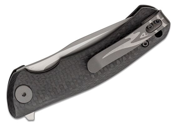 Petrified Fish PF949X Warrior Sand blasting K110 Carbon Fiber PF949XC - KNIFESTOCK