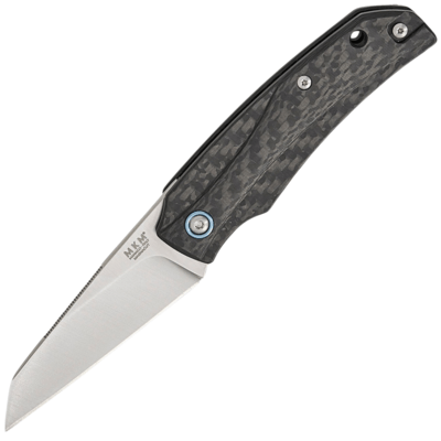 MKM ICE – MAGNACUT SATIN bld - CARBON FIBER hdl, S/S LINER Linerlock MK IC-CF  - KNIFESTOCK