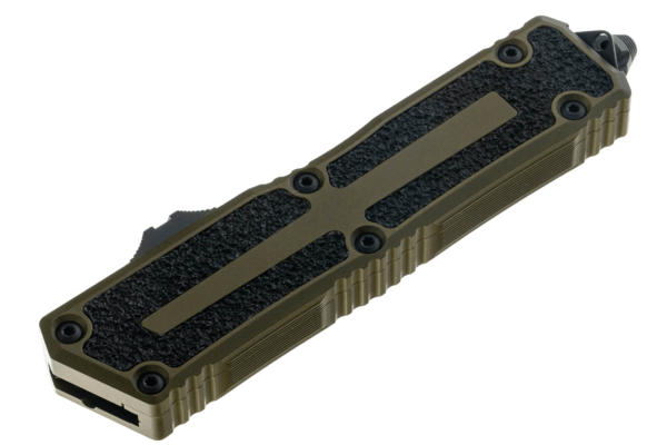 Microtech SCARAB II GEN III D/E-S BLACK STANDARD OD GREEN 1180-1OD - KNIFESTOCK