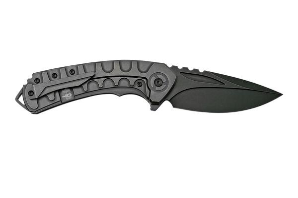 Bestech BUWAYA M390, Black Stonewashed, Tianium, Black BT2203C - KNIFESTOCK