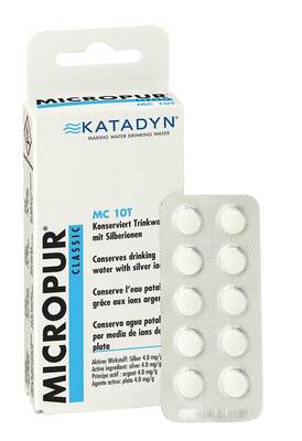Katadyn Micropur Classic MC 10T Tablety na dezinfekci vody KTDN-50201 - KNIFESTOCK