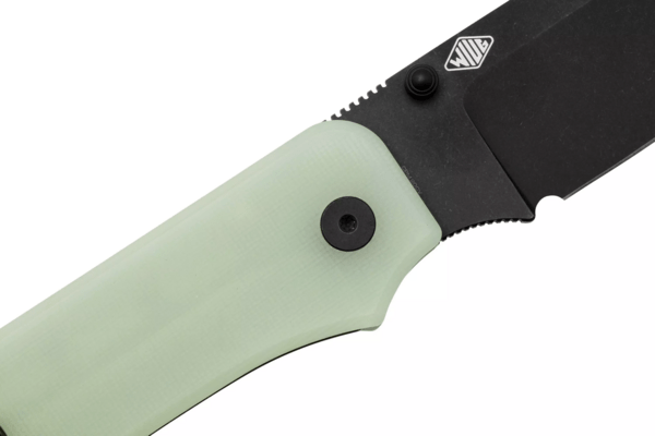 WE Big Banter Natural G10 Handle Black Stonewashed CPM 20CV Blade WE21045-3 - KNIFESTOCK