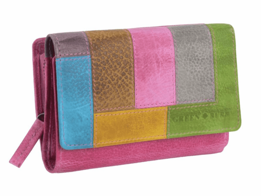 GreenBurry Leather RV women&#039;s wallet &quot;Candy Shop&quot; 864-77 - KNIFESTOCK