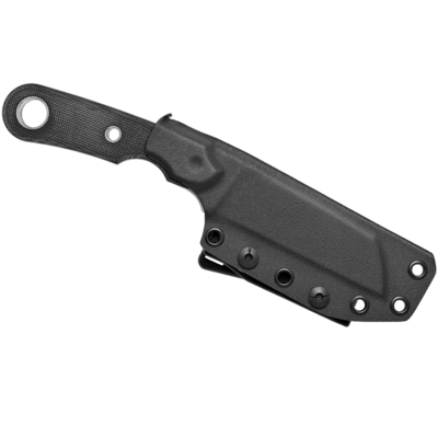 Viper BASIC2 Sheepfoot Stonewash D2, Black Canvas Micarta, Kydex VT4032CB - KNIFESTOCK