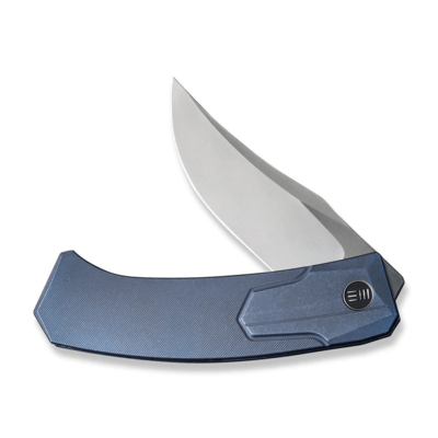 We Knife Shuddan Blue Titanium Handle WE21015-2 - KNIFESTOCK