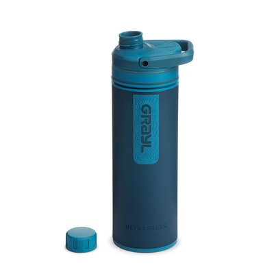 GRAYL®UltraPress® Purifier Bottle Forest Blue 500-FOR - KNIFESTOCK