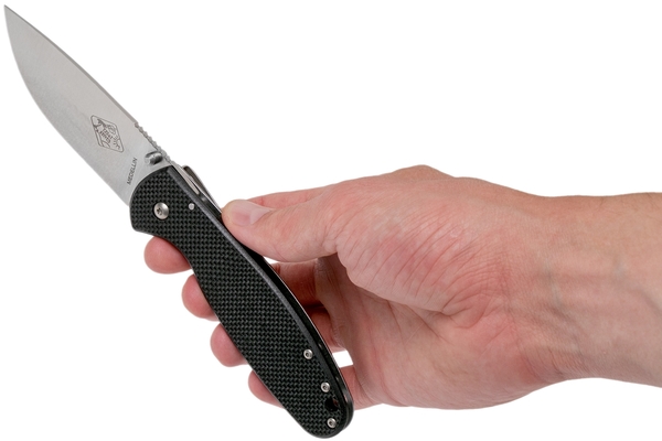 Couteau de poche ESEE Knives Expat Medellin, lame satinée, manche en G10 noir MEDELLIN-01 - KNIFESTOCK