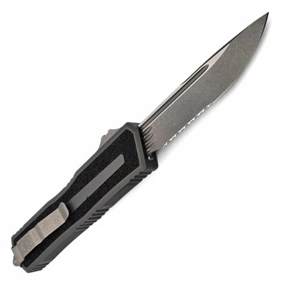 Microtech Scarab® II S/E Gen III Stonewash Parcialmente Serrilhada 1278-11 - KNIFESTOCK