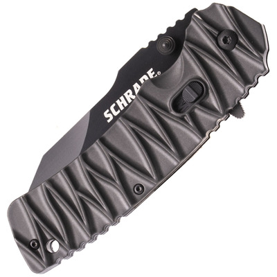 Schrade Dual Action 40% Ser Assist/Manual Folder, Oțel AUS-8. Liner Lock, Actuator deget, Thumb Stud - KNIFESTOCK