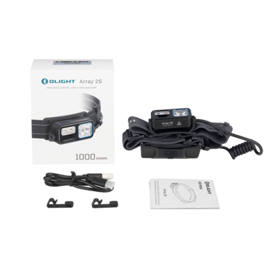 Olight Array 2S Rechargeable Headlamp with Hand Wave Control (Midnight Blue) Limited Edition - KNIFESTOCK