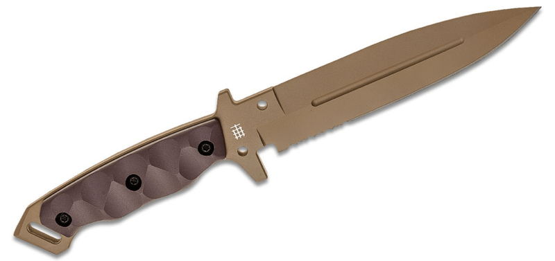 Halfbreed Blades Medium Infantry Knife - Fixed Blade MIK-01PS DE - K110 - KNIFESTOCK