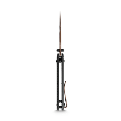 Vosteed Vombat M390 Copper Dune Aluminum Black A4106 - KNIFESTOCK
